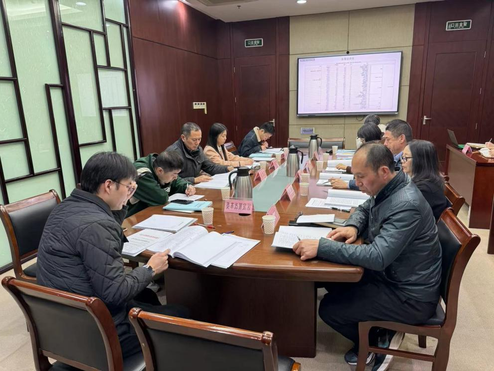 区发改委投资科召开项目评审会