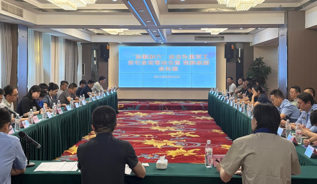 服务企业送安全 共筑发展安全线